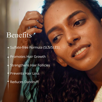 Ayurvedic hair cleanser with Bhringraj and Shikakai