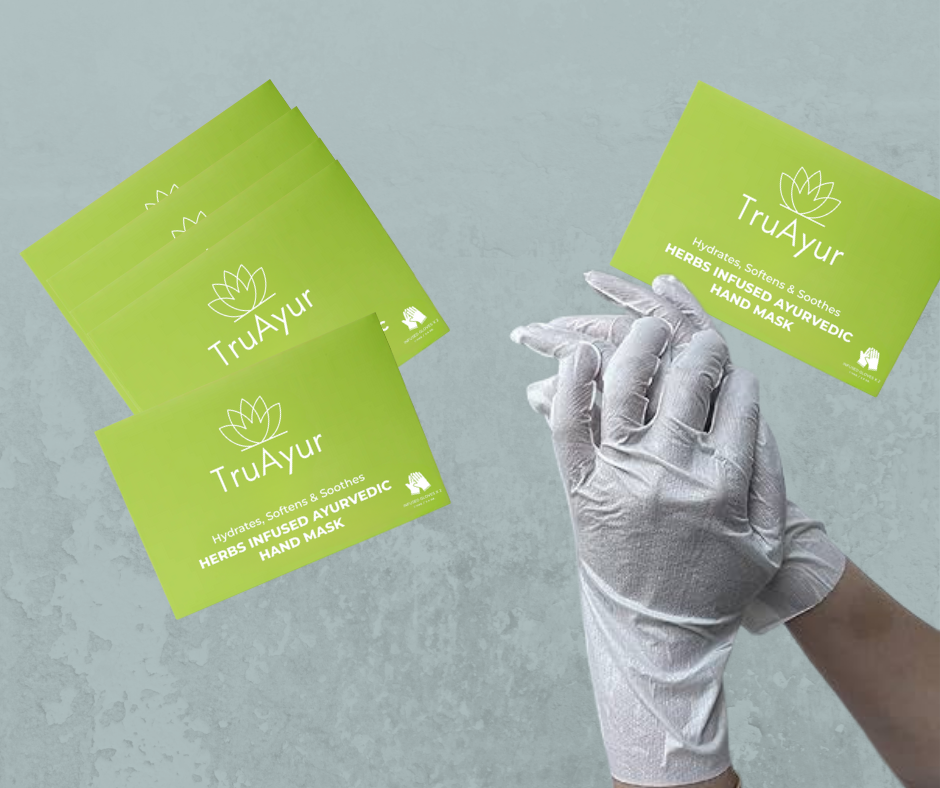 Ayurvedisk örtbaserad handmask (2-pack)