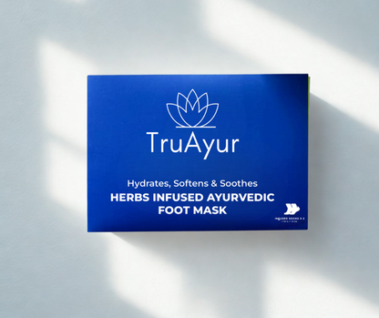 Ayurvedisk örtbaserad fotmask (2-pack)