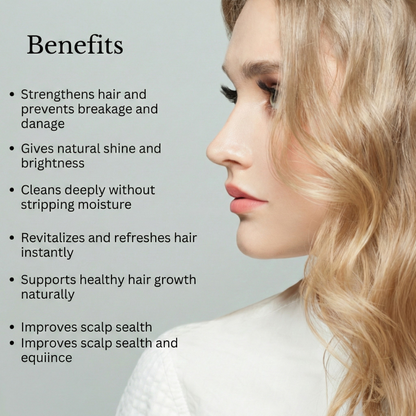 Ayurvedic hair cleanser with Bhringraj and Shikakai