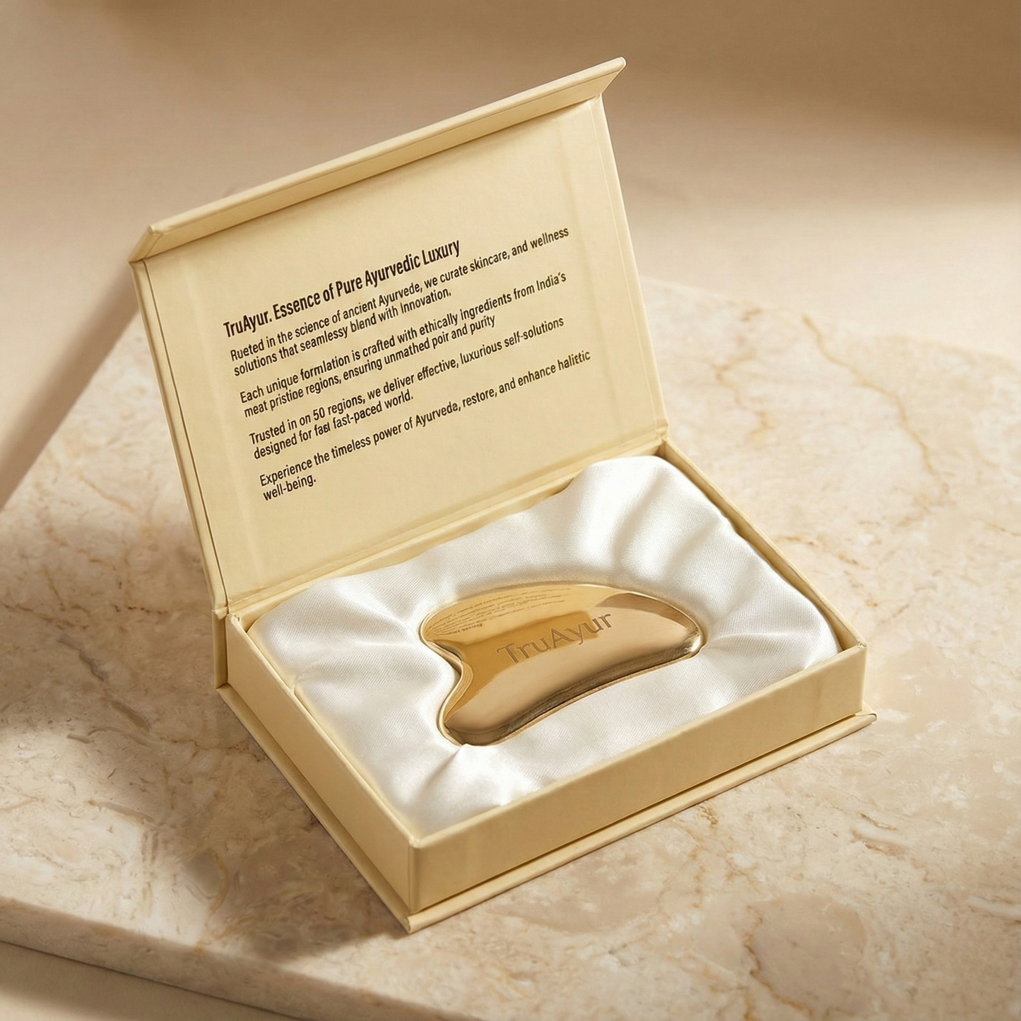 Kansa Gua Sha för konturering och lifting