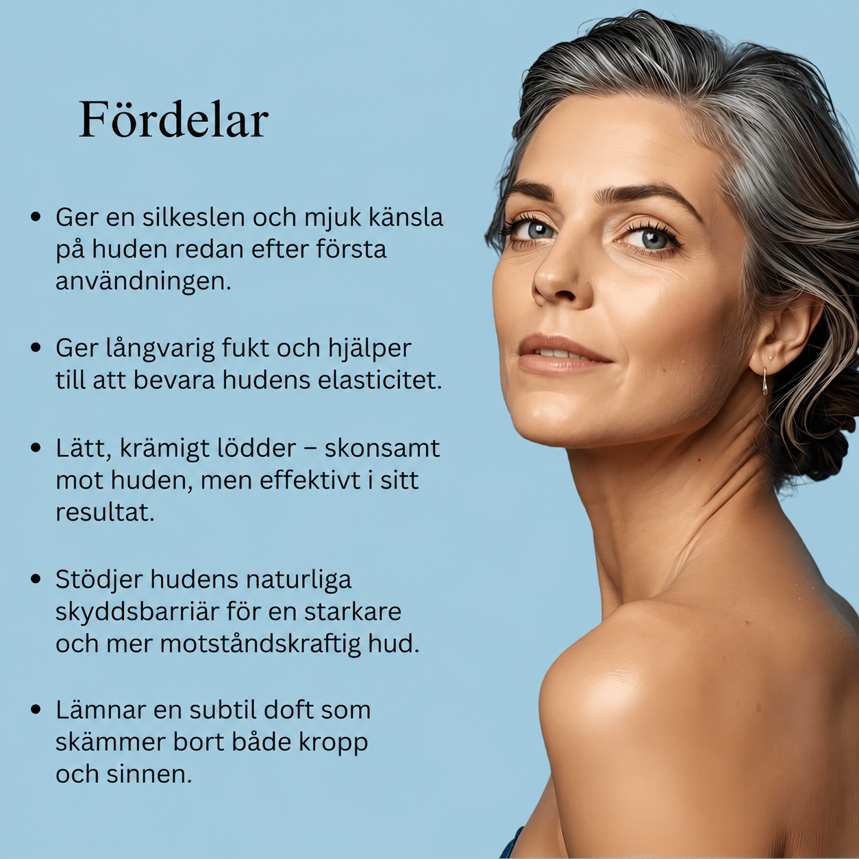 Silkeslen duschgel