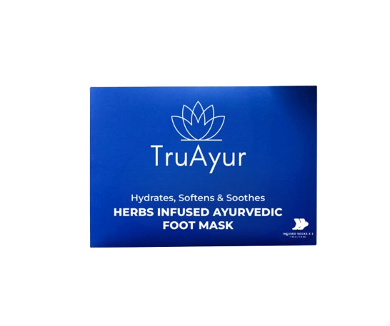 Ayurvedisk örtbaserad fotmask (2-pack)