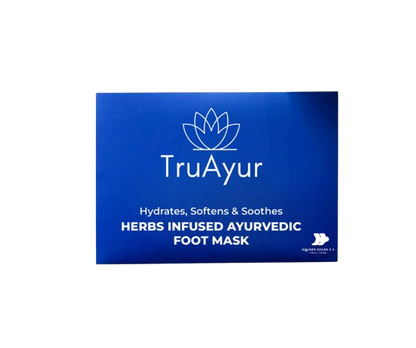 Ayurvedisk örtbaserad fotmask (2-pack)