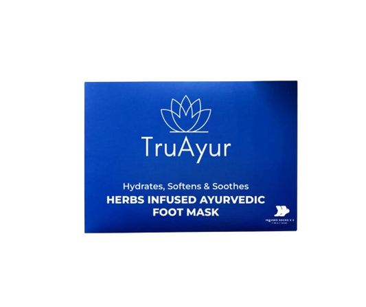 Ayurvedisk örtbaserad fotmask (2-pack)