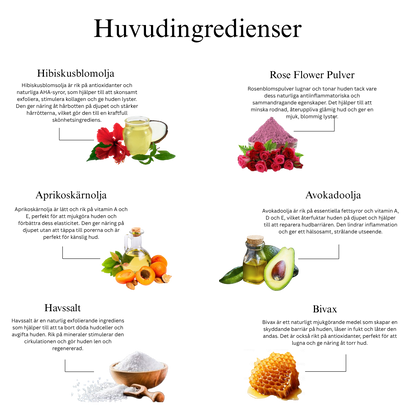 Hibiskus- och roskropp