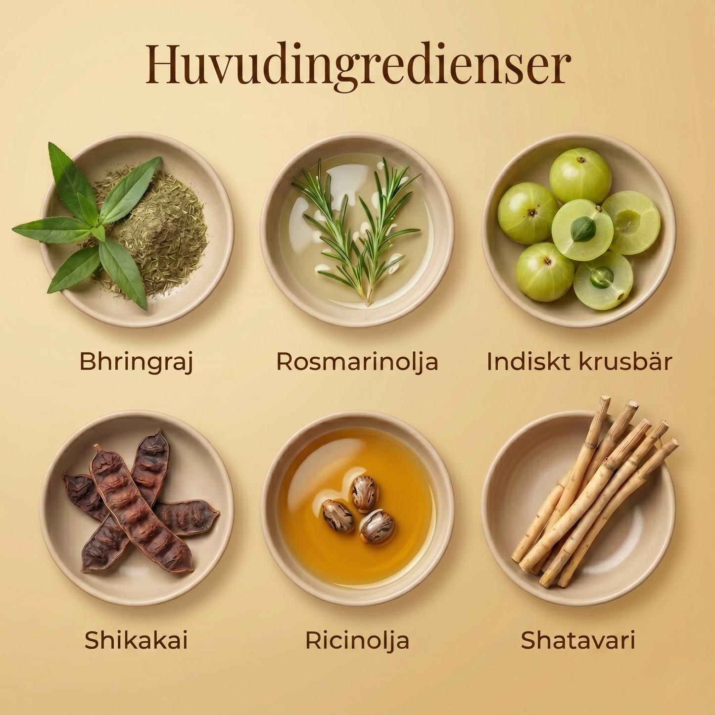 29 örters ayurvedisk olja för hårbottenmassage för att lindra stress, vitalisera håret och främja avslappning