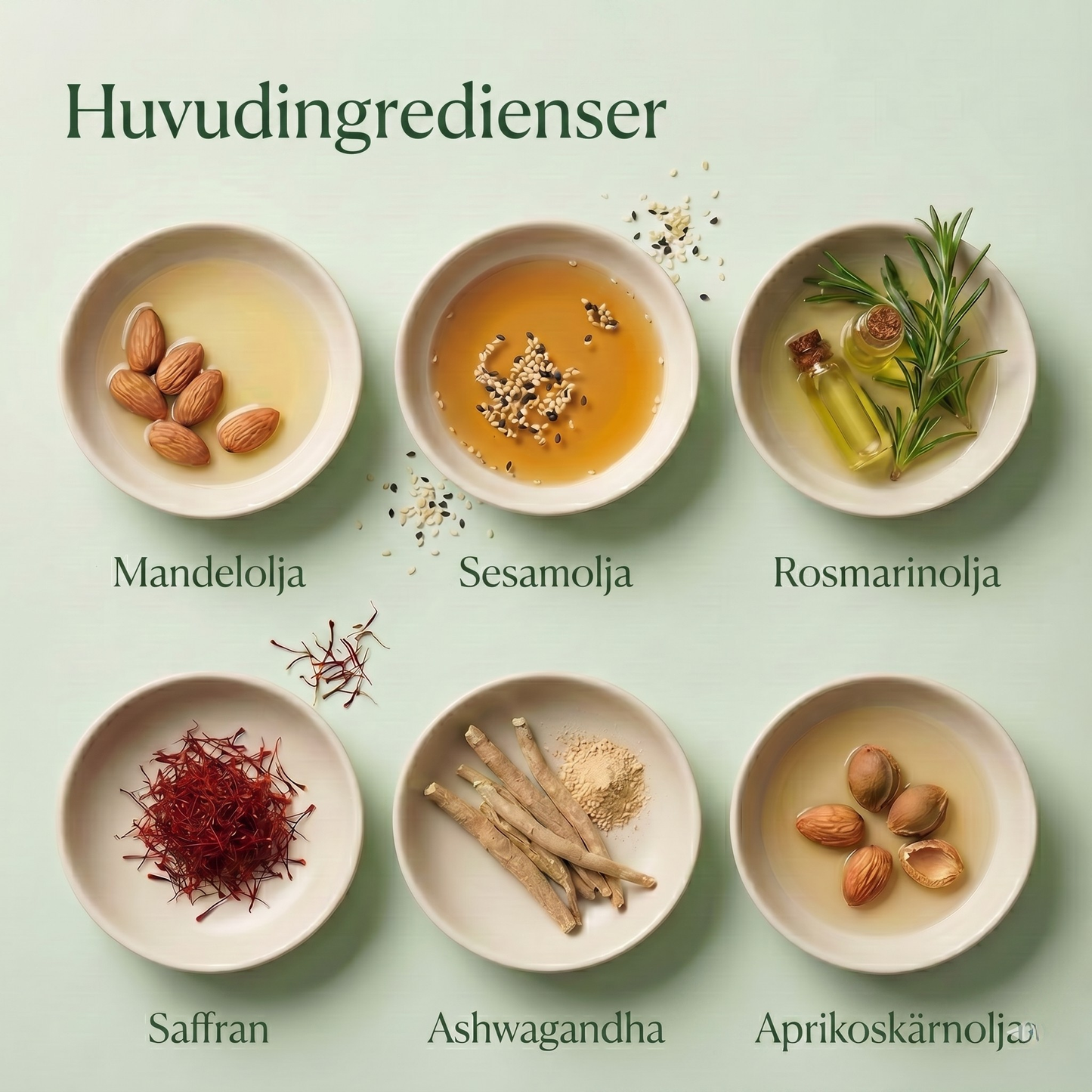 10 örter med navelolja för hormonbalans, djupare sömn och närande hud och läppar