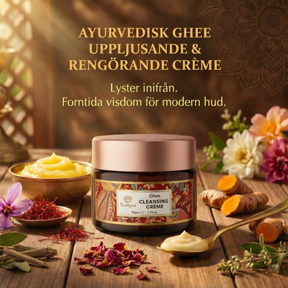 Ansiktsbehandling i ett ögonblick – Ayurvedisk Ghee-rengöringskräm för ansiktsmassage
