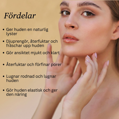 Ayurvedisk ansiktsrengöring med mulethi och saffran